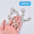 thumbnail image 4 of Crochets à Pression 20Pc pour Collier de Laisse pour Chien, Boucle Pivotante Robuste Boucle à Oeillet Boucle de Déclenchement Clip pour Boucle à Ressort pour Animal de Compagnie, 4 of 10