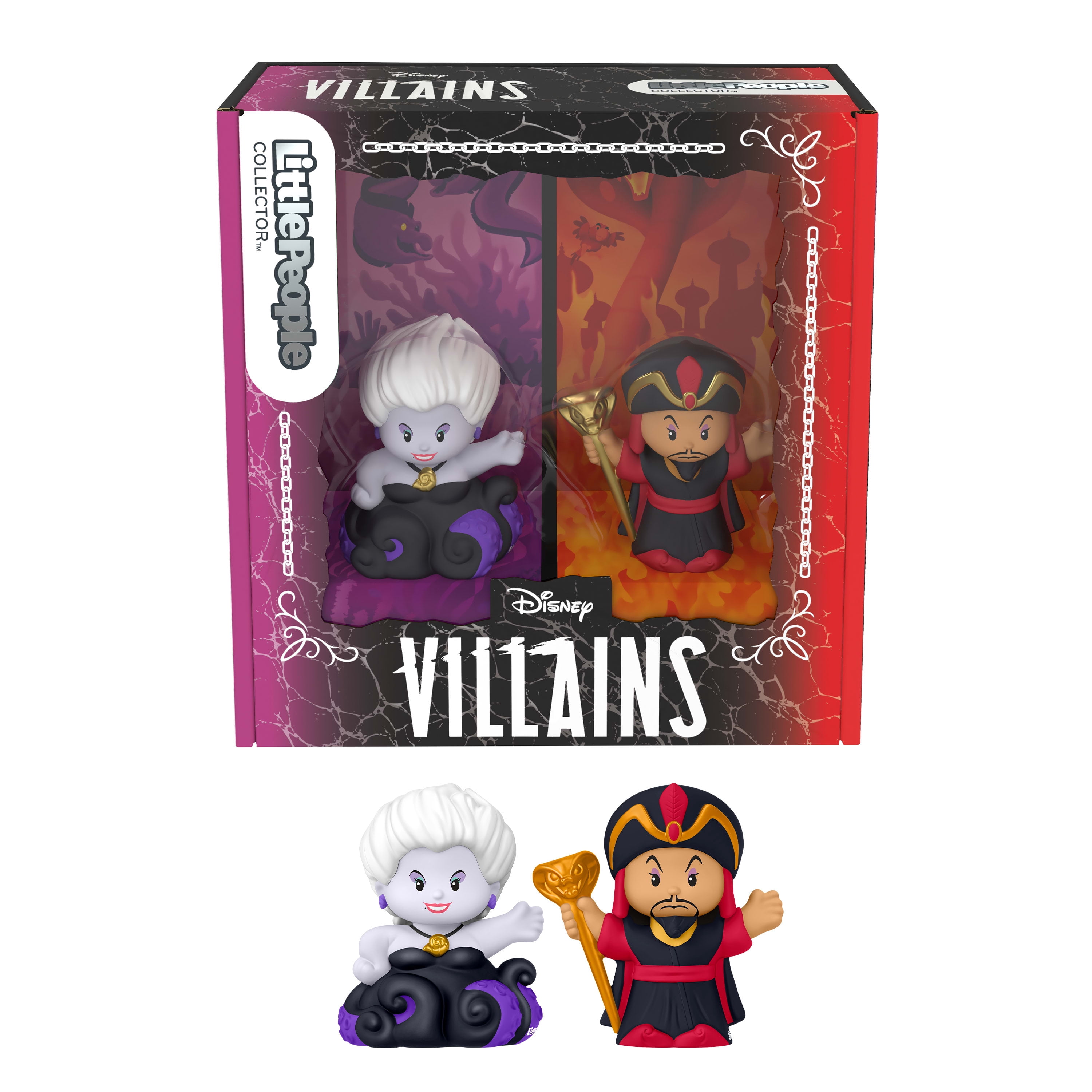 Little-People-Collector-DISNEY-Villains-Jafar-&-Ursula-Special-Edition-Set-for-Fans,-2-Figures