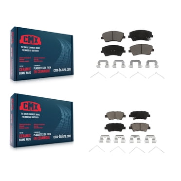 CMX Front Rear Ceramic Brake Pads Kit for Car Hyundai Elantra Ioniq Kia Niro KCX-100367