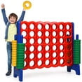 thumbnail image 1 of Costway Jumbo 4-to-Score 4 in A Row Giant Game Set Kids Adults Family Fun, 1 of 10