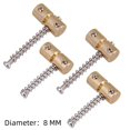 thumbnail image 1 of 4 Pcs 4String Chevalet Selles pour Guitare Électrique Bass Pièces de Rechange, 1 of 11