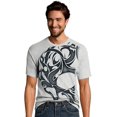 thumbnail image 1 of Hanes Mens Graphic Tee, M, Skull Tatt/Light Steel, 1 of 1