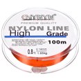 thumbnail image 1 of Uxcell 109Yard 3Lb Fluorocarbon Coated Monofilament Nylon Fishing Line Wine Red, 1 of 7