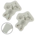 thumbnail image 4 of 2pcs Holiday silicone for Mold DIY chocolate cake baking tool clay drop for Mold, 4 of 11