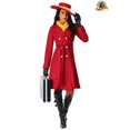 thumbnail image 2 of Déguisement Grande Taille Carmen Sandiego pour Femmes 4X Rouge, 2 of 4