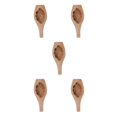 thumbnail image 3 of kurtrusly Mooncake Cake Wood Mold Chocolate Biscuit Candy Cookie Mould Reusable Washable Baking Tool Kitchen Gadget Bakeware Type 2 5Set, 3 of 6