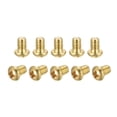 thumbnail image 1 of Unique Bargains M4x6mm Brass Machine Screws, Phillips Pan Head Fastener Bolts 10Pack, 1 of 5