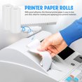 thumbnail image 3 of OULII Printer Sticker Paper Rolls White Thermal Printing Paper with Strong Adhesive and Durability, 3 of 6