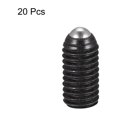 thumbnail image 3 of Unique Bargains Ball Point Set Screws, M8 x 16mm High Carbon Steel Metric Spring Hex Socket Grub Screw 20 Pack, 3 of 7