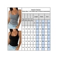 thumbnail image 2 of DYMADE Camisole à Bretelles Sans Manches pour Femmes, Encolure Dégagée, 2 of 2