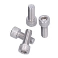thumbnail image 3 of Vis de Machine, Quincaillerie de Meubles Vis de Meubles 4 Pcs Capuchon de Douille de Boulon Hexagonal en Acier Inoxydable Vis A2 Boulons de Douille Hexagonale Écrous Rondelle Assortiment pour Lits Chaises Meubles 1,25 mm, 3 of 7