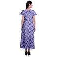 thumbnail image 3 of Moomaya Robe Longue Maxi pour Femmes à Manches Courtes, Robe Formelle/décontractée avec Poches P-TTG, 3 of 6
