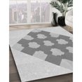 thumbnail image 3 of Ahgly Tapis Rectangulaire Lavable en Machine Intérieur Transitionnel Gris Canon, 3 Pieds x 5 Pieds, 3 of 7