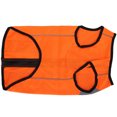 thumbnail image 4 of Pet Clothes, Lightweight Dogs Night Vest  For Pets Fluorescent Orange XL, 4 of 8