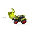 thumbnail image 3 of Light Grey Light Green Tractor Toy Farm Vehicle Inertia Powered Pretend Play For Children, 3 of 7