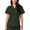 thumbnail image 3 of Adar Universal Unisex V-Neck Tunic 3 Pocket Scrub Top (Available in 39 Colors), 3 of 7