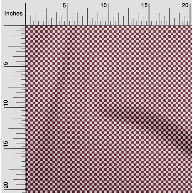 oneOone Cotton Flex Fabric Geometric Check Fabric Prints By Yard 40 Inch Wide