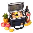 thumbnail image 3 of 28L Insulated Cooler Bag with 4 Compartments – Waterproof Taped Zipper, Removable Leakproof PVC Lining, Foldable Oxford Cloth Design – Keep Food Hot/Cold for Hours, Ideal for Picnics, Camping, BBQs,, 3 of 6