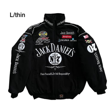 Veste de Course F1 Vestes d'Automne et d'Hiver pour Hommes et Femmes Veste de Moto Manteau
