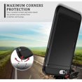 thumbnail image 2 of Pour Apple iPhone 7 Plus Rouge Antichoc Fente pour Carte Portefeuille Étui Robuste Robuste Étui 360, 2 of 5