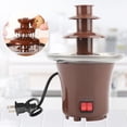 thumbnail image 1 of Yhmxh Home Essentials Home Appliances Three-layer Hot Melt Machine For Melting Chocolate At Family Gatherings Plastic Fountain Machine, 1 of 9