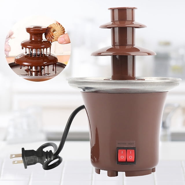Yhmxh Home Essentials Home Appliances Three-layer Hot Melt Machine For Melting Chocolate At Family Gatherings Plastic Fountain Machine