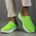 thumbnail image 3 of Dakaela Womens Mesh Walking Mules Comfortable Walking Running Shoes Open Back Slip on Sneakers, 3 of 7