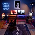 thumbnail image 2 of Bestier 55 inch L-Shaped Gaming Computer Desk with Monitor Stand Home Office Corner Desk, 2 of 5