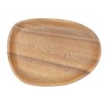 thumbnail image 1 of Modern and Personalized Walnut Wood Dinner Plate, Easy Cleaning & Lightweight for Desserts, Snacks, Fruits,Unique Japanese Style, Suitable for Tea, Reusable and, 1 of 7