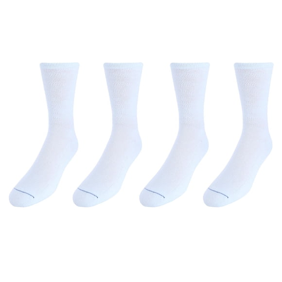 Dr. Scholl's Chaussettes de Travail pour Diabétiques et la Circulation (4 Paires) (Hommes Grands et Forts)