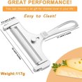 thumbnail image 3 of Fridja Cutter Wire Stainless Steel Cheese Grater Peeler Cheese Slicers Kitchen Gadgets, 3 of 7