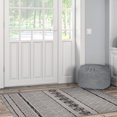 thumbnail image 4 of Tapis d'appoint Mirage Novi crème et gris de 3 pi x 5 pi, 4 of 7