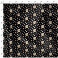 thumbnail image 4 of Soimoi Black Poly Georgette Fabric Nest & Feather Decor Fabric Printed Yard 52 Inch Wide, 4 of 5
