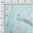 thumbnail image 1 of oneOone Silk Tabby Fabric Flower Watercolor Printed Craft Fabric BTY 42 Inch Wide, 1 of 4