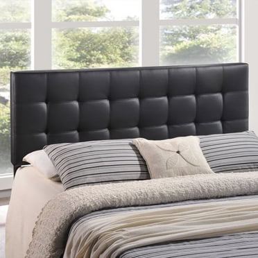 Modway Lily Tufted Headboard, Queen, Brown