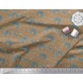 thumbnail image 3 of Soimoi Cotton Voile Fabric Notes & Guitar Musical Instrument Print Fabric by the Yard 42 Inch Wide, 3 of 5