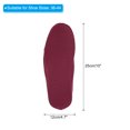 thumbnail image 2 of Unique Bargains Couvre-Chaussures, 5 Paires de Couvre-Chaussures Réutilisables Antidérapants pour Intérieur, Rouge Foncé, 2 of 6