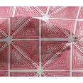 thumbnail image 4 of oneOone Viscose Chiffon Fabric Dot & Triangle Block Printed Craft Fabric BTY 42 Inch Wide, 4 of 4