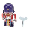 thumbnail image 2 of Walking Drummer Soldier Wind Up Toy, Small Wind Up Figure Toy Nostalgic Decorative  for Office, 2 of 8