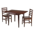 thumbnail image 1 of Hamilton Drop Leaf Dining Table with 2 Ladder Back Chairs, 1 of 5