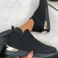 thumbnail image 3 of Mikilon Sandales en Tissu Extensible Grande Taille pour Femmes Été Confortables Chaussures de Sport Décontractées, 3 of 7