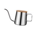 thumbnail image 4 of simhoa Pour over Kettle Camping Coffee Pot 350ml Coffee Maker Home Long Gooseneck Spout argent, 4 of 8