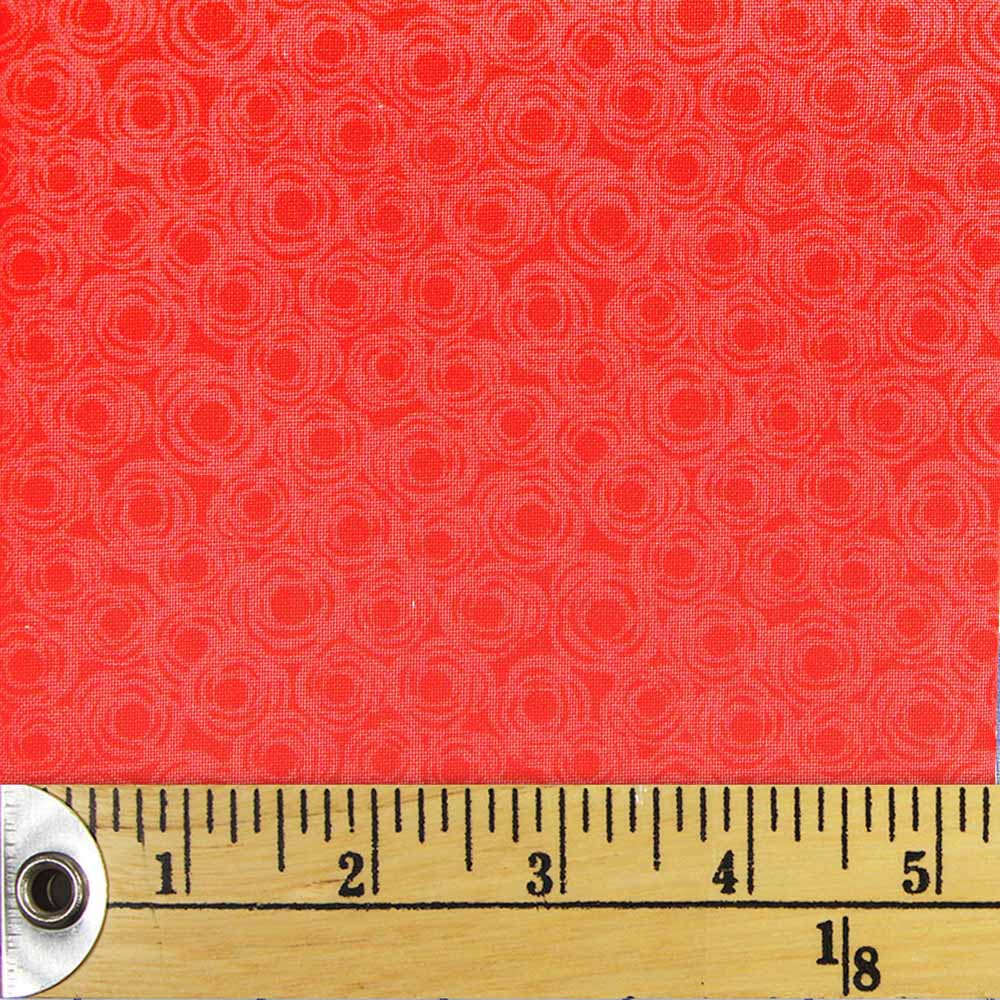 FABRIC CREATIONS Red Rose Garden Fat Quarter Pre-Cut Fabric - 46 cm (18 in) × 53 cm (21 in)/45 cm (17.7 in) × 53 cm (20.9 in), 18x21