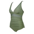 thumbnail image 4 of LSLJS Women's Swimsuit Mode Assortie Multi-Couleur Imprimée Ajustement Serré et Rassemblement Swimsuit, 4 of 7