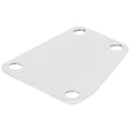 thumbnail image 3 of Trapezoid Guitar Neck Plate, Superior Performance Guitar Neck Plate Easy Installation Silver  Finish High Strength  For Jazz Bass, 3 of 8