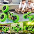 thumbnail image 4 of Kids Stunt Car 360° Spinning Double Sided Remote Control Car Stunt Vehicle Toy, 4 of 10