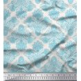 thumbnail image 1 of Soimoi polyester Crepe Fabric Swirls & Paisley Printed Fabric 1 Yard 52 Inch Wide, 1 of 3