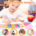 thumbnail image 2 of HLONK Fidgets Toys Sensory Rings Safe Kid Toy Ring Versatile Finger Spinner Rings Relaxing Texture Stress Toys Portable Toys Kids Sensory Rings Spiky Sensory Rings for Stress Reducing, 2 of 10