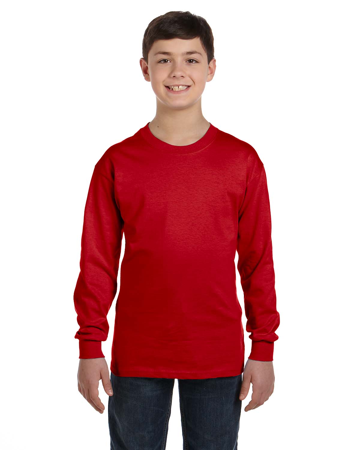 Gildan Heavy Cotton Youth Long Sleeve Tee