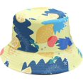 thumbnail image 1 of LinYooLi Chapeau Seau pour Femmes Motif Fruits Frais Réversible Chapeau de Pêcheur pour Hommes Adolescent Unisexe Sport Protection Solaire, 1 of 8